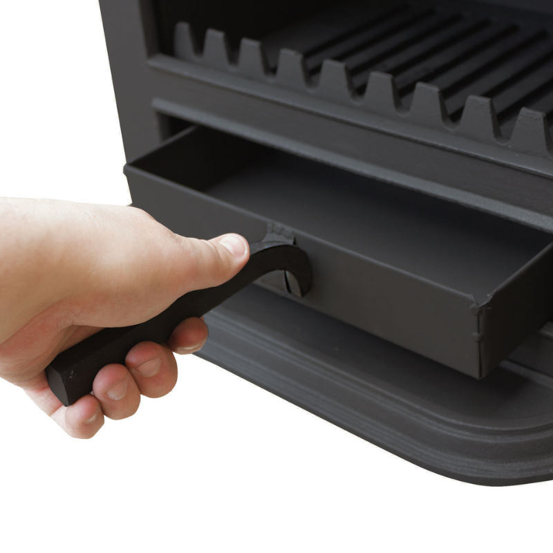 Royal Fire™ 8kW Cast Iron Wood and Charcoal Burning Stove