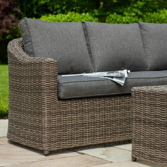 Bunbury 2 Piece Corner Sofa Set Natural Weave