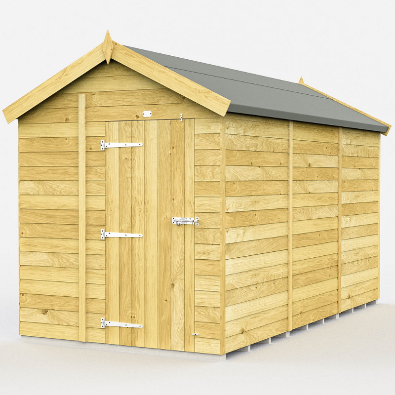 Apex Shed 6ft Single Door No Windows