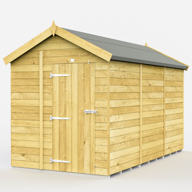 Apex Shed 6ft Single Door No Windows