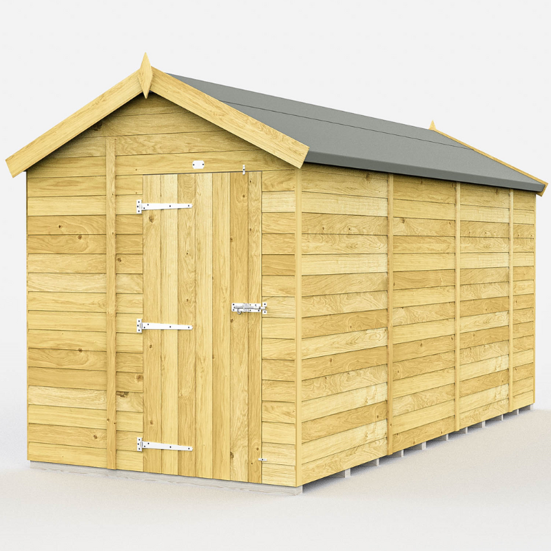 Apex Shed 6ft Single Door No Windows