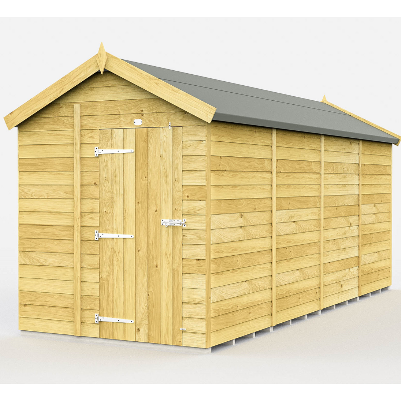 Apex Shed 6ft Single Door No Windows