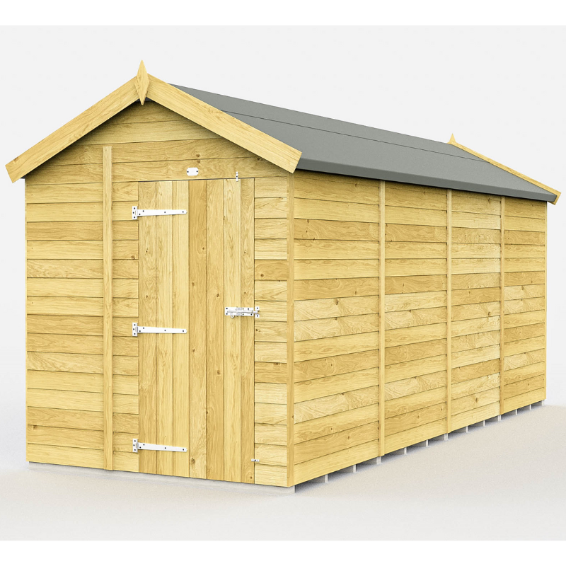 Apex Shed 6ft Single Door No Windows