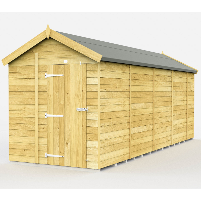 Apex Shed 6ft Single Door No Windows