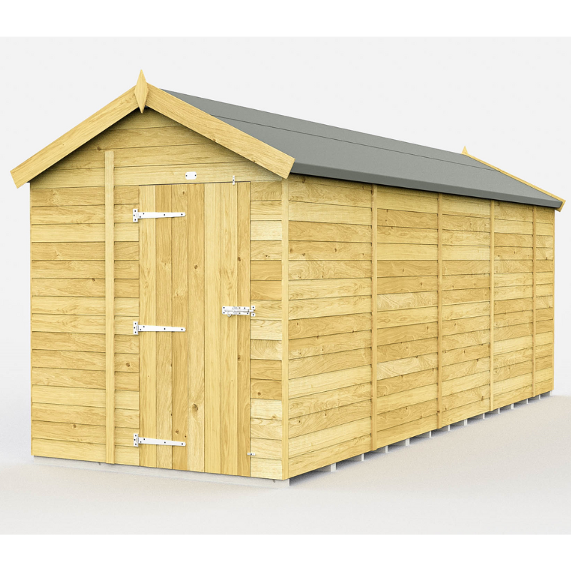 Apex Shed 6ft Single Door No Windows