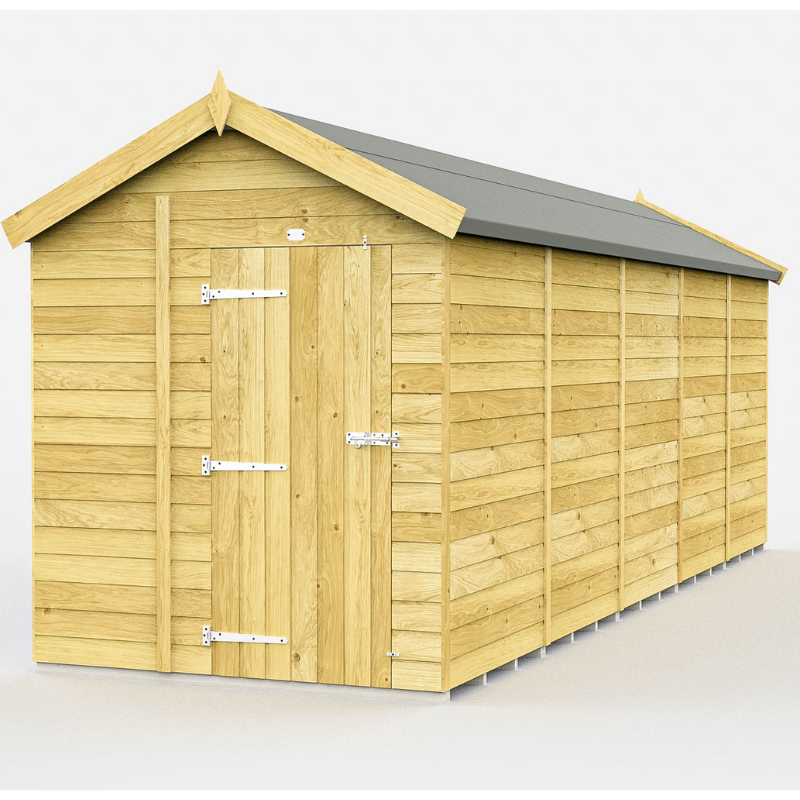 Apex Shed 6ft Single Door No Windows