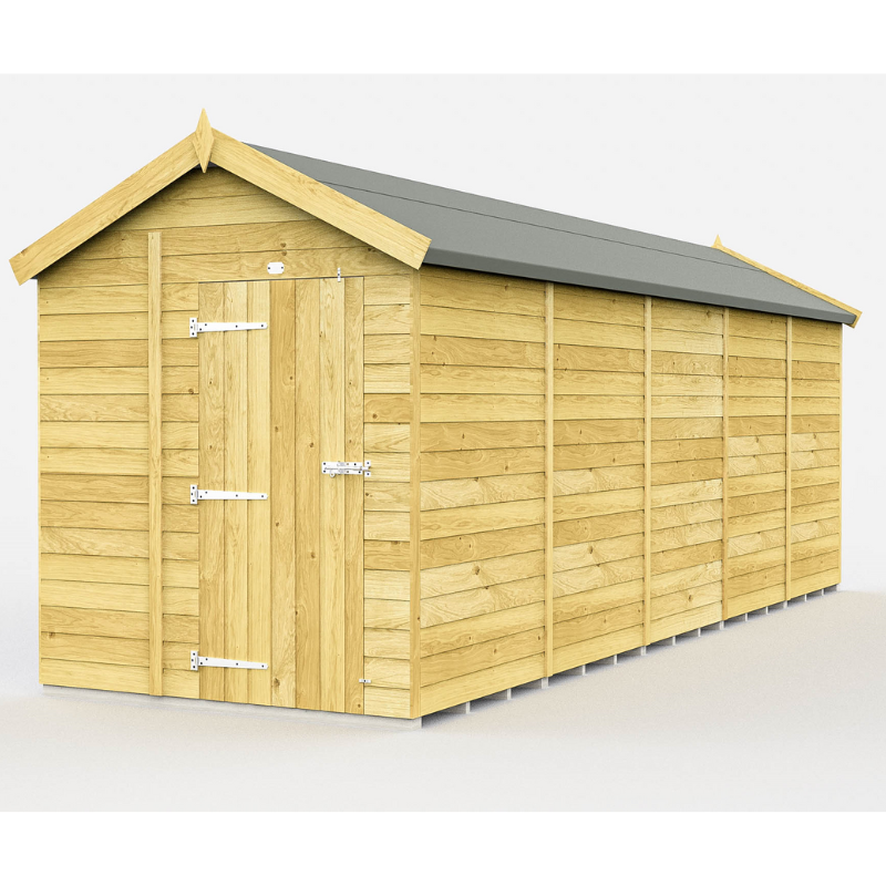 Apex Shed 6ft Single Door No Windows