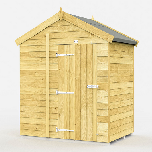 Apex Shed 6ft Single Door No Windows