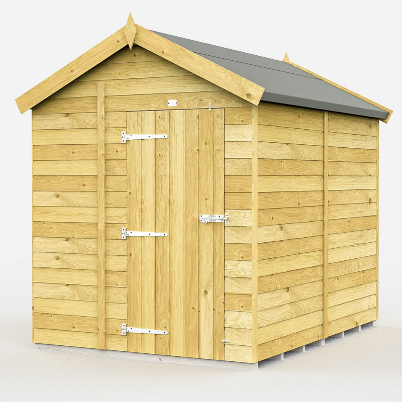 Apex Shed 6ft Single Door No Windows