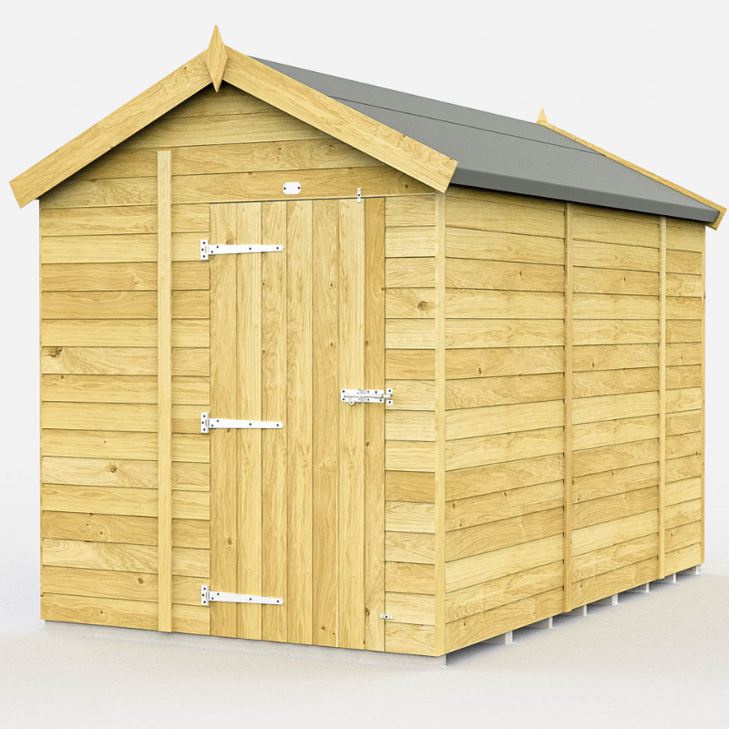 Apex Shed 6ft Single Door No Windows