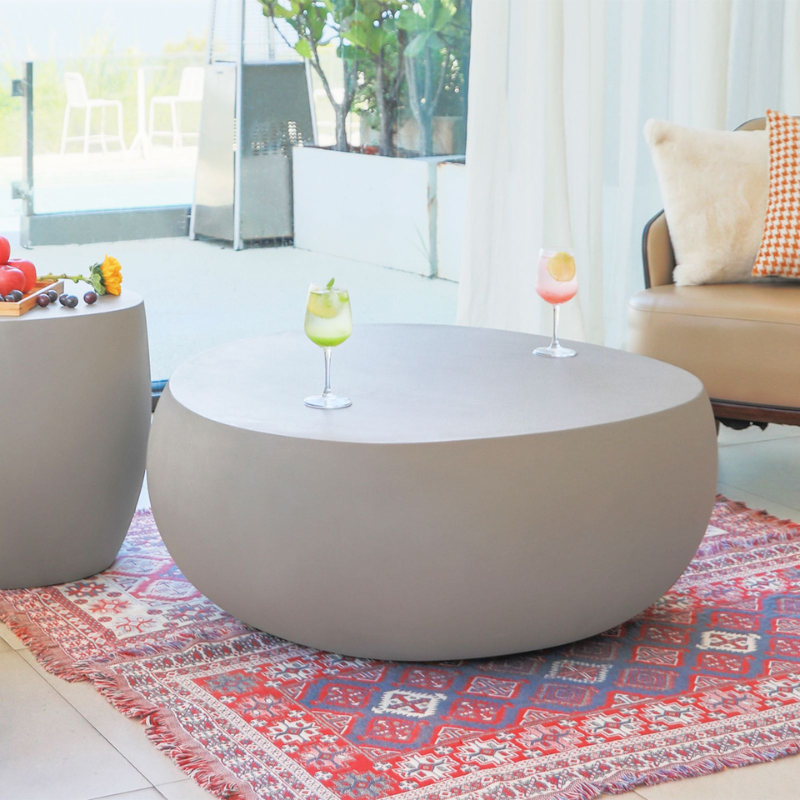 Ikaria GRC Coffee Table in Space Gray