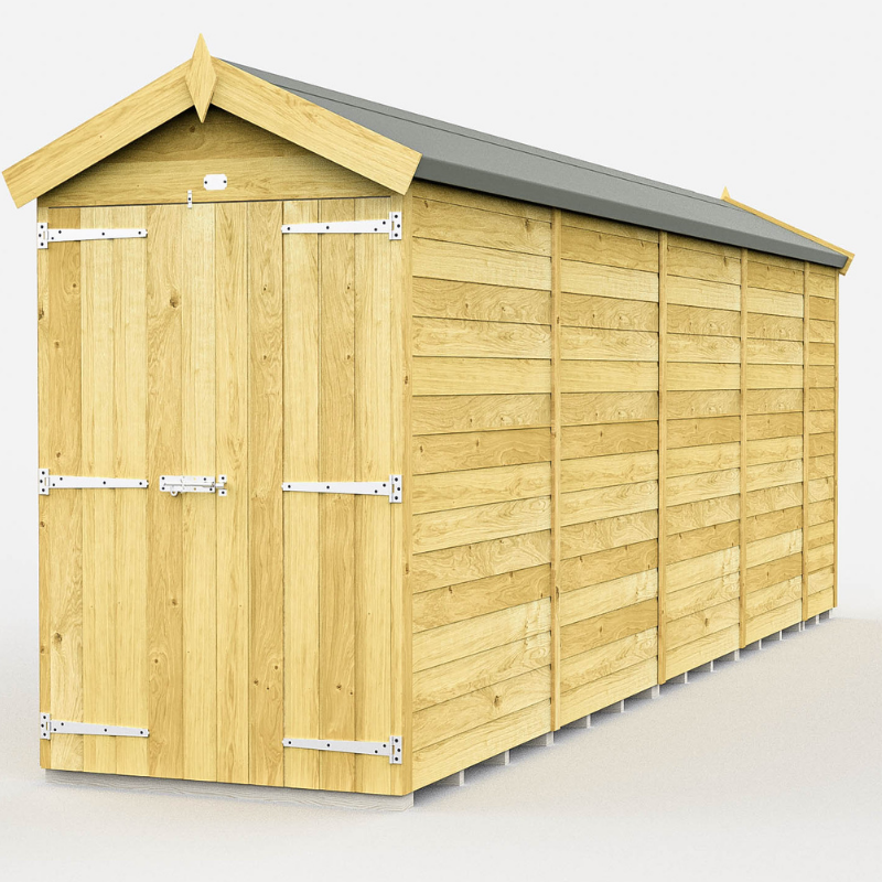 Apex Shed 4ft Double Door No Windows