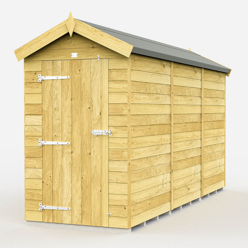 Apex Shed 4ft Single Door No Windows