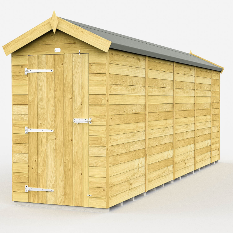 Apex Shed 4ft Single Door No Windows