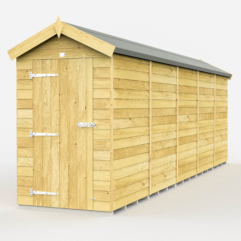 Apex Shed 4ft Single Door No Windows