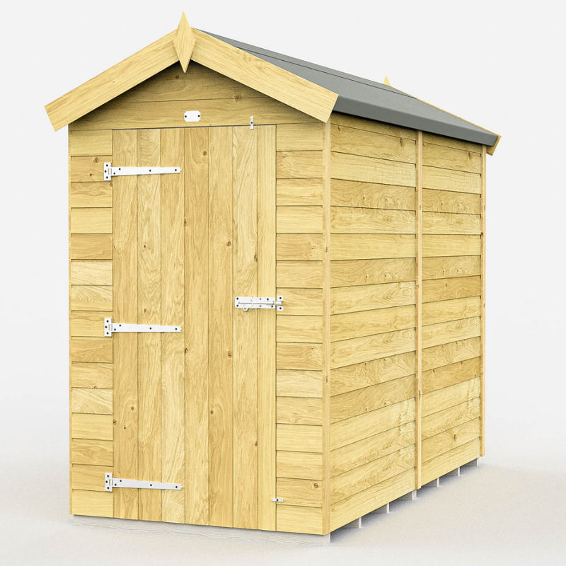 Apex Shed 4ft Single Door No Windows