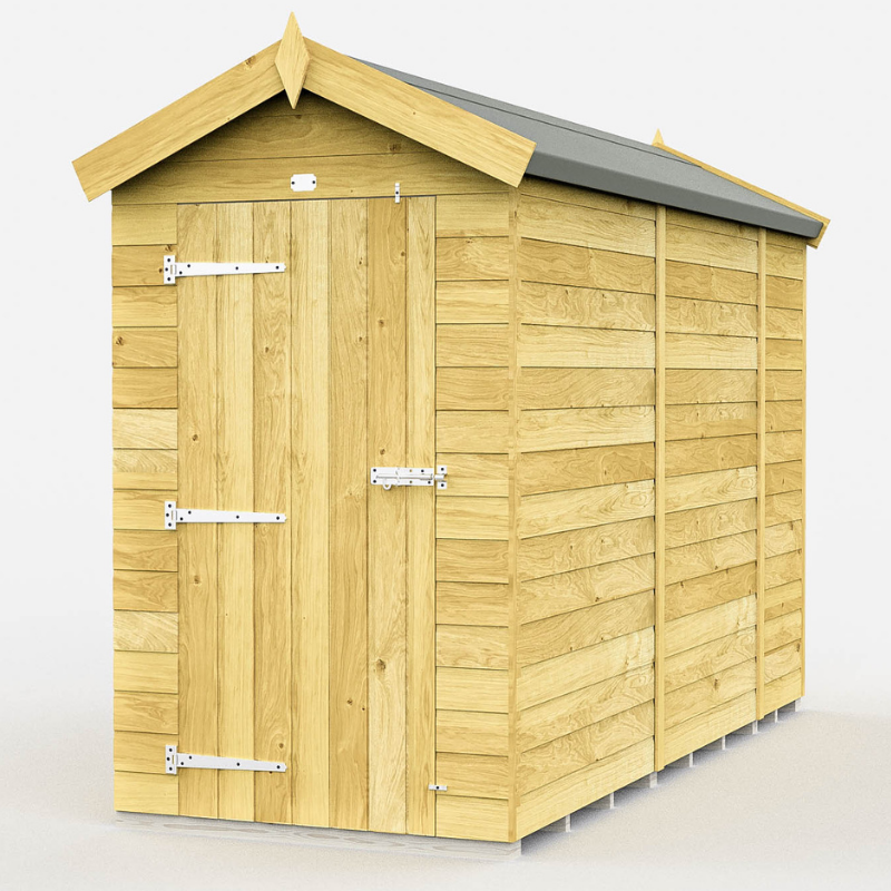 Apex Shed 4ft Single Door No Windows