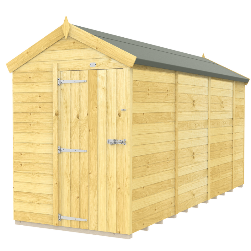 Apex Shed 5ft Single Door No Windows