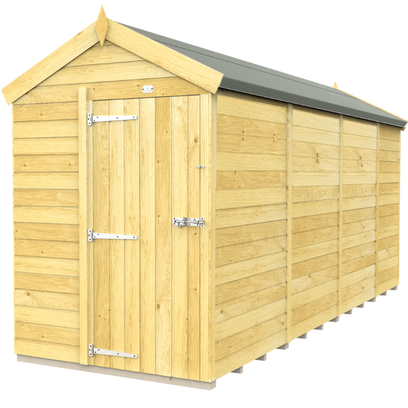 Apex Shed 5ft Single Door No Windows