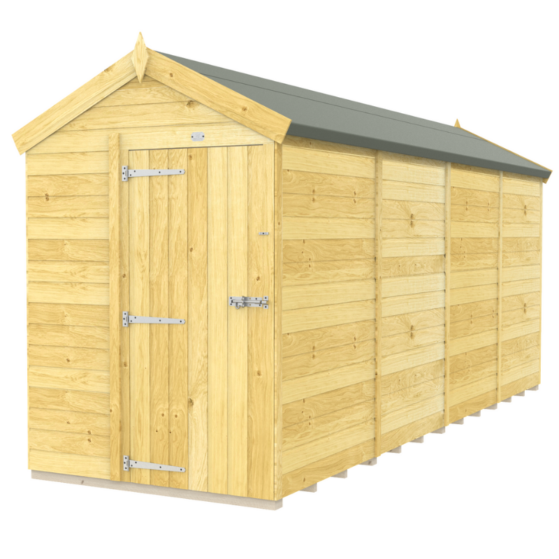 Apex Shed 5ft Single Door No Windows