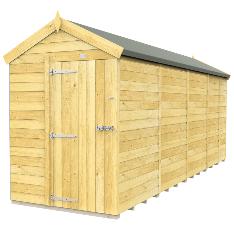 Apex Shed 5ft Single Door No Windows