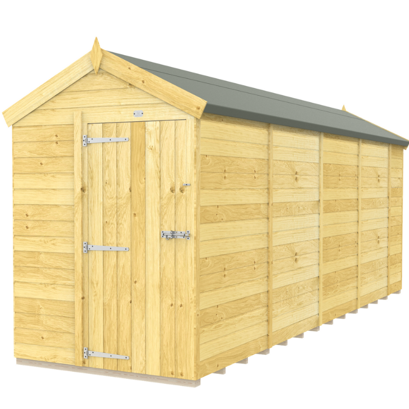 Apex Shed 5ft Single Door No Windows