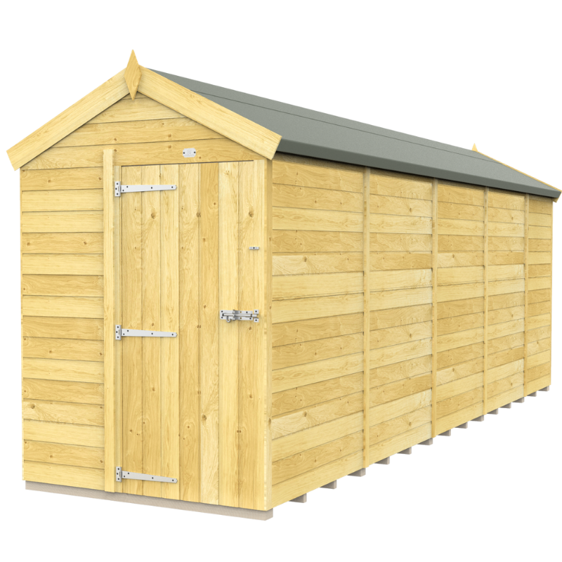 Apex Shed 5ft Single Door No Windows