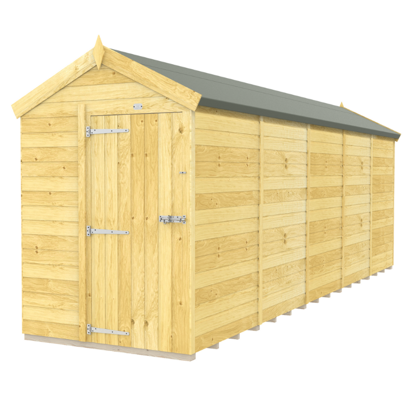 Apex Shed 5ft Single Door No Windows