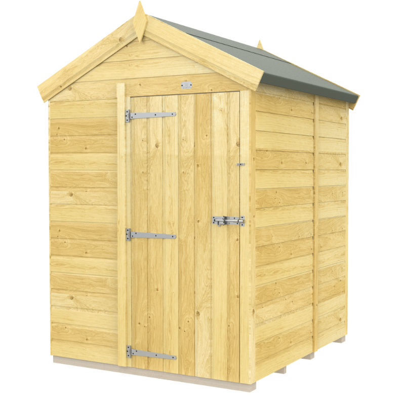 Apex Shed 5ft Single Door No Windows