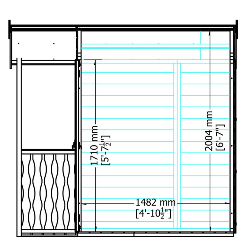 Alnwick Summerhouse 7x7